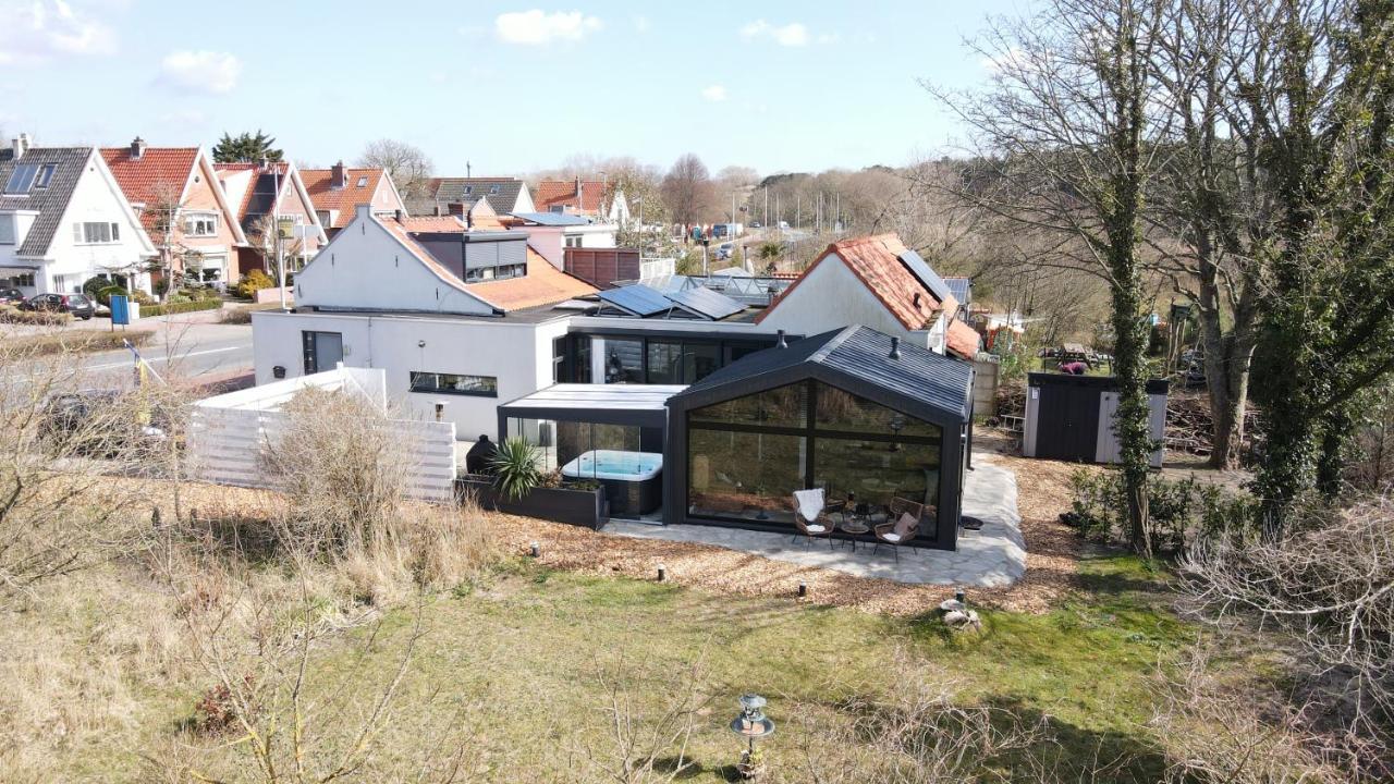 B&B Het Duinhuisje Met Jacuzzi, Gratis Parkeren, 2 Fietsen Te Leen, Airco Zandvoort Bagian luar foto